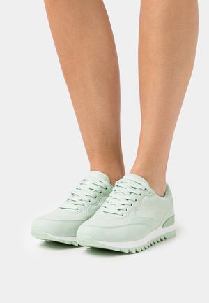 Women's Anna Field Flat Sneakers Mint | IHXNQCK-61