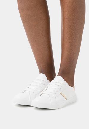 Women's Anna Field Flat Sneakers White | JOCVKGN-57