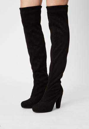 Women's Anna Field High Heeled Boots Black | DPBLSNK-73