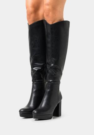 Women's Anna Field High Heeled Boots Black | TEPGVSD-54