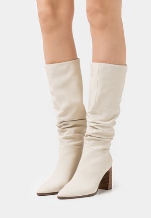 Women's Anna Field High Heeled Boots White | TLFRWBA-58