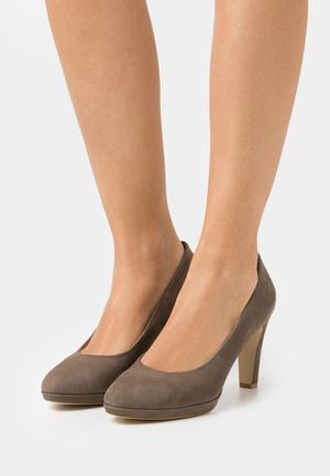 Women's Anna Field High Heels Grey Brown | MIBGQUT-69