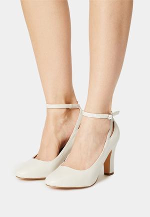 Women's Anna Field High Heels White | ZKBGIQY-36