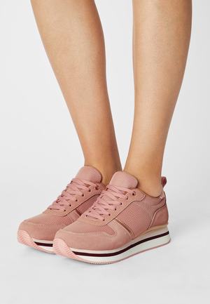 Women's Anna Field LEATHER Sneakers Pink | CWMOYVL-10