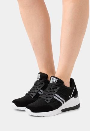 Women's Anna Field MIX Sneakers Black | FYNGZXQ-73