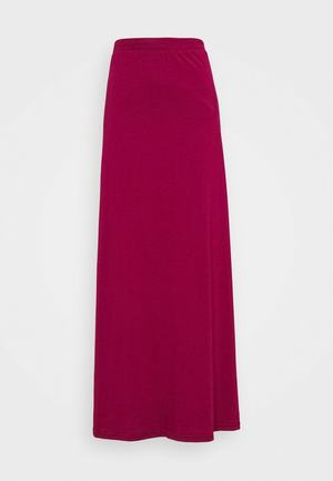 Women's Anna Field Maxi Skirts Burgundy | HOFISWB-54