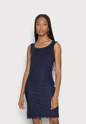 Women's Anna Field Occasion Bodycon Mini Cocktail Party Dress Dark Blue | KNCLFEV-83