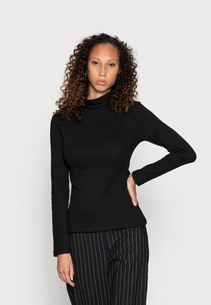 Women's Anna Field PERKIN NECK Tops Black | BXGZHNS-07