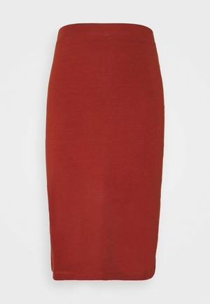 Women's Anna Field Pencil Skirts Brown | AWGJBQP-18