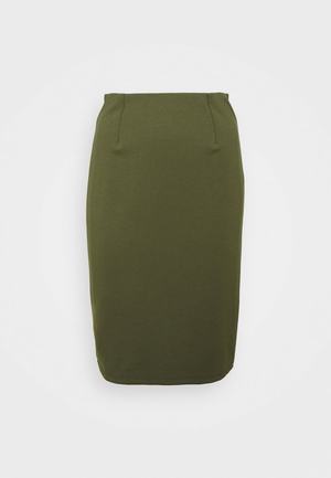 Women's Anna Field Pencil Skirts Khaki | GYKWIHM-49