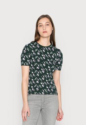 Women's Anna Field Print T Shirts Green | EZPWJIA-65