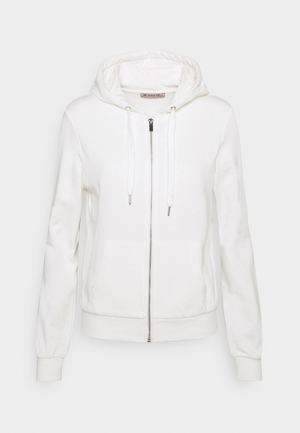 Women's Anna Field SLIM FIT SWEAT Zip Jackets White | YFIDMWQ-27