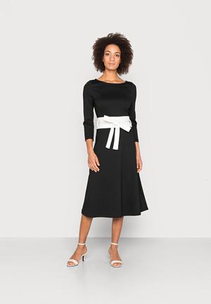 Women's Anna Field Shift Dress Black | CGWVLQH-46