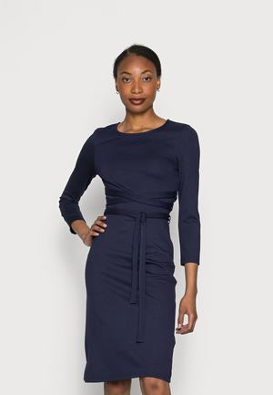 Women's Anna Field Shift Dress Dark Blue | WLZQGMC-08