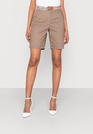 Women's Anna Field Shorts Grey Brown | JGVXPSH-84