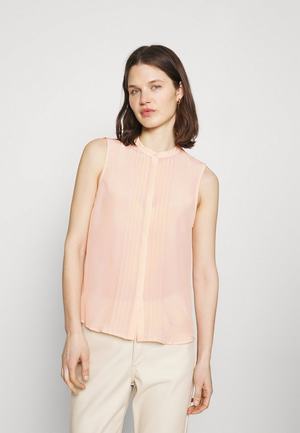 Women's Anna Field Sleeveless With Gathers Blouse Pink | RLFDOHG-20