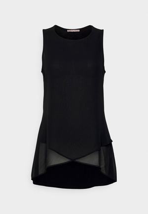 Women's Anna Field Tops Black | DJQZUGY-86