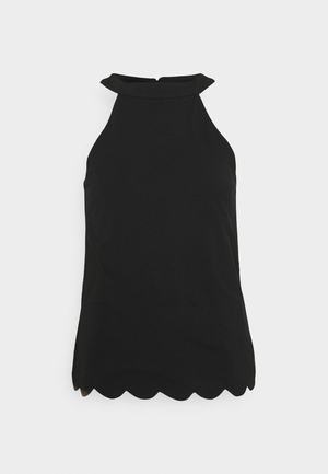 Women's Anna Field Tops Black | FIDTUES-50