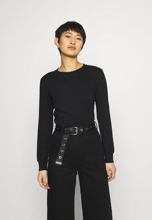 Women's Anna Field Tops Black | KUDLZBI-25