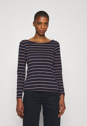 Women's Anna Field Tops Dark Blue | AEXORGY-20