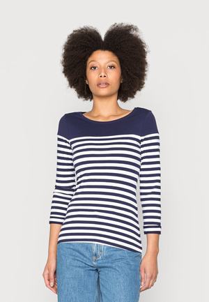 Women's Anna Field Tops Dark Blue | MXQOPTB-53