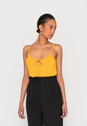 Women's Anna Field Tops Dark Yellow | DIKSZOT-81