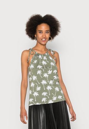 Women's Anna Field Tops Light Green | JPGLZKE-40