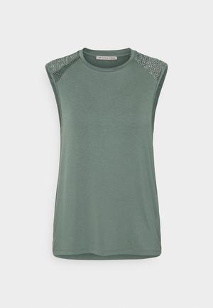 Women's Anna Field Tops Light Green | KVZGQAH-03