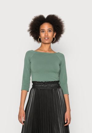 Women's Anna Field Tops Light Green | NCHVPWQ-58