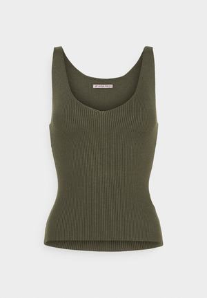 Women's Anna Field Tops Olive | VFGWEJY-73