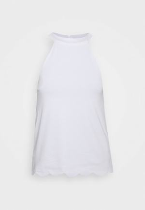 Women's Anna Field Tops White | MWZSDIE-93