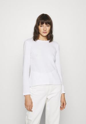 Women's Anna Field WAFFLE PIQU Tops White | KIGRWJP-81