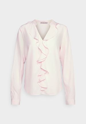 Women's Anna Field WITH FRONTAL VOLANT Blouse Pink | HKBLVXC-70