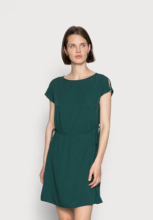 Women's Anna Field WOVEN FIT AND FLARE DETAIL Day Dress Dark Green | INSZPJM-25