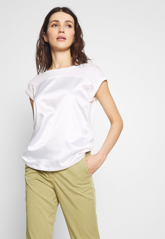 Women\'s Anna Field BASIC Shirts White | GZJQULI-05