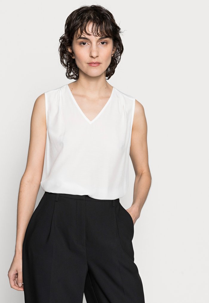 Women's Anna Field Blouse White | KPTZYLO-28