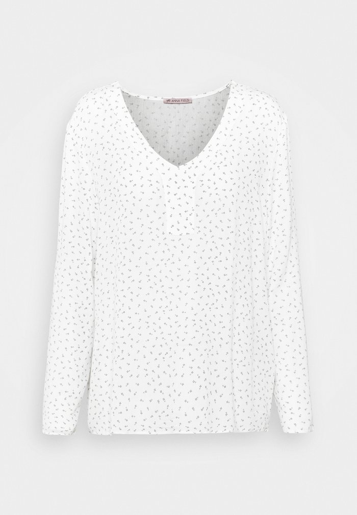 Women's Anna Field Blouse White | OYXPTJI-31