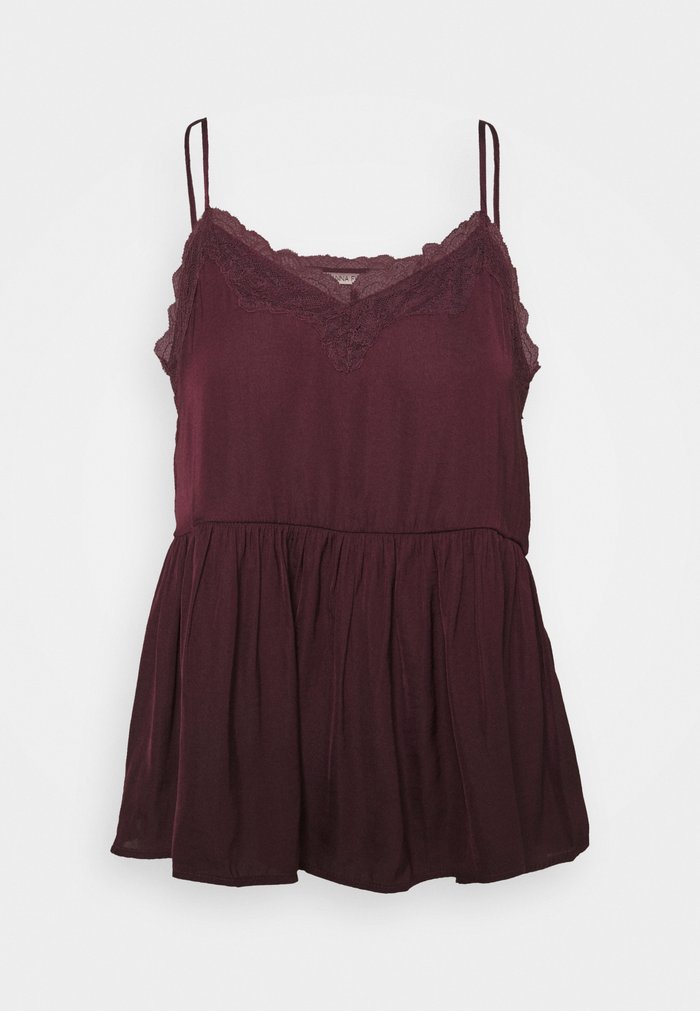 Women\'s Anna Field CAMI Tops Burgundy | RCPNMZJ-64