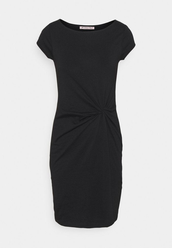 Women's Anna Field Dress Black | DIPGLMB-09