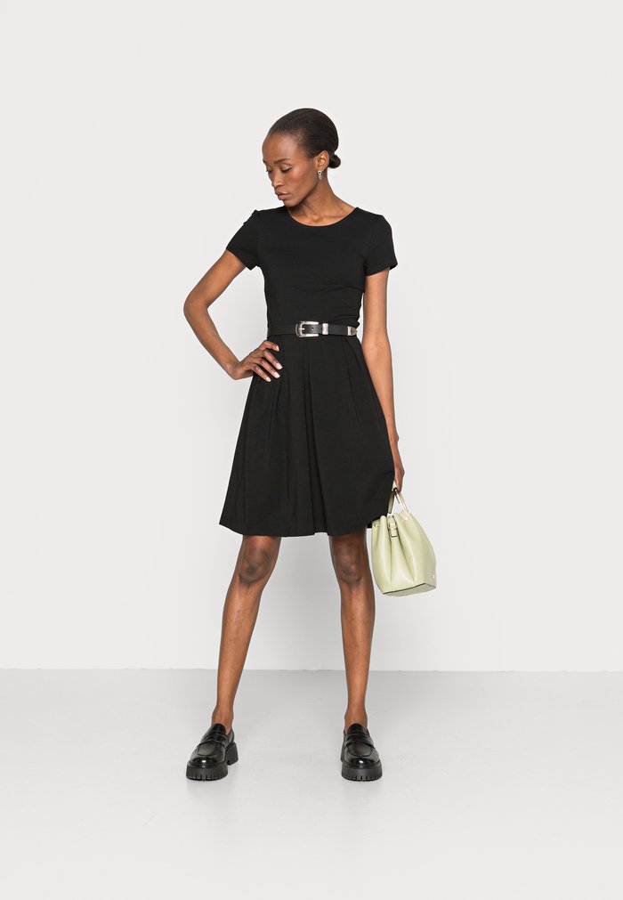 Women's Anna Field Dress Black | JSGRQHD-19