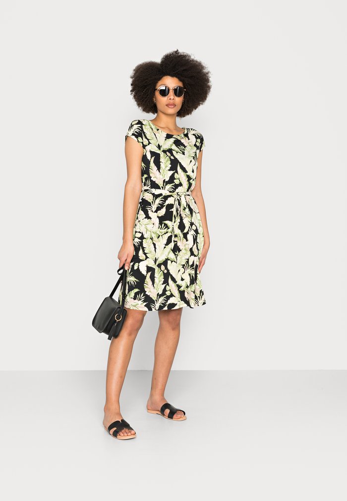 Women's Anna Field Dress Black | XRQUBGE-96