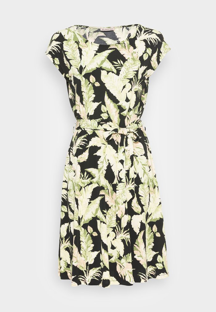 Women's Anna Field Dress Black | XRQUBGE-96