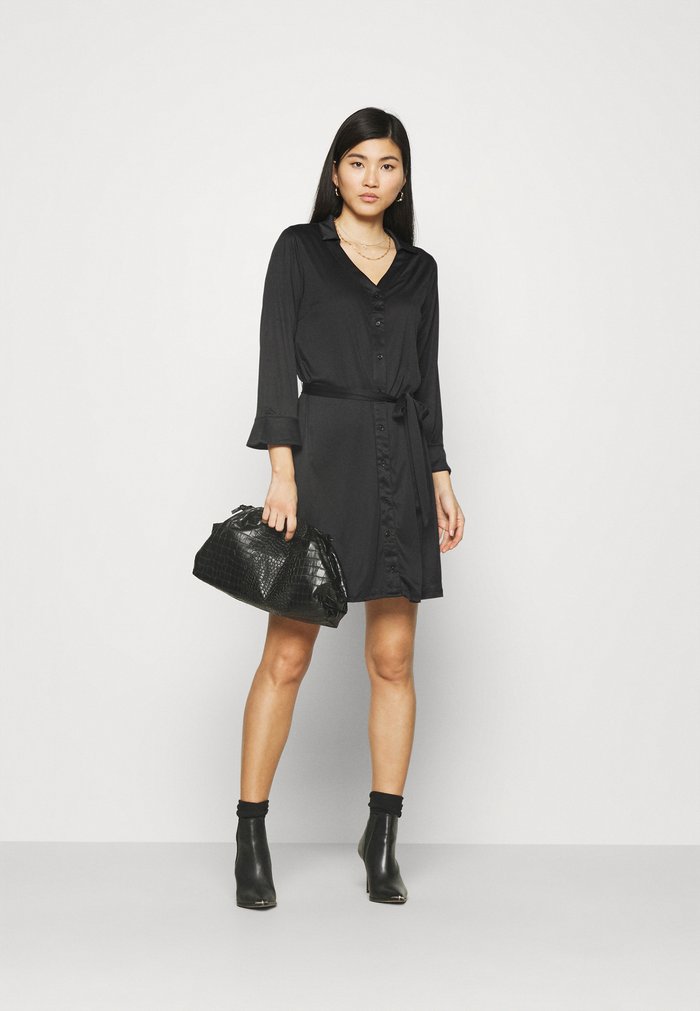 Women's Anna Field Dress Black | ZCMRKYN-02