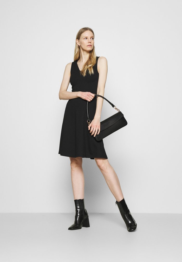 Women's Anna Field Dress Black | ZRKLFEJ-61