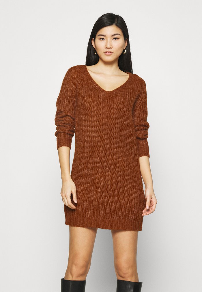 Women\'s Anna Field Dress Brown | YTOAFVJ-72