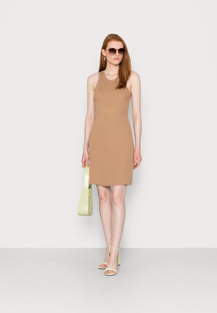 Women's Anna Field Dress Brown | ZXTRSEO-92