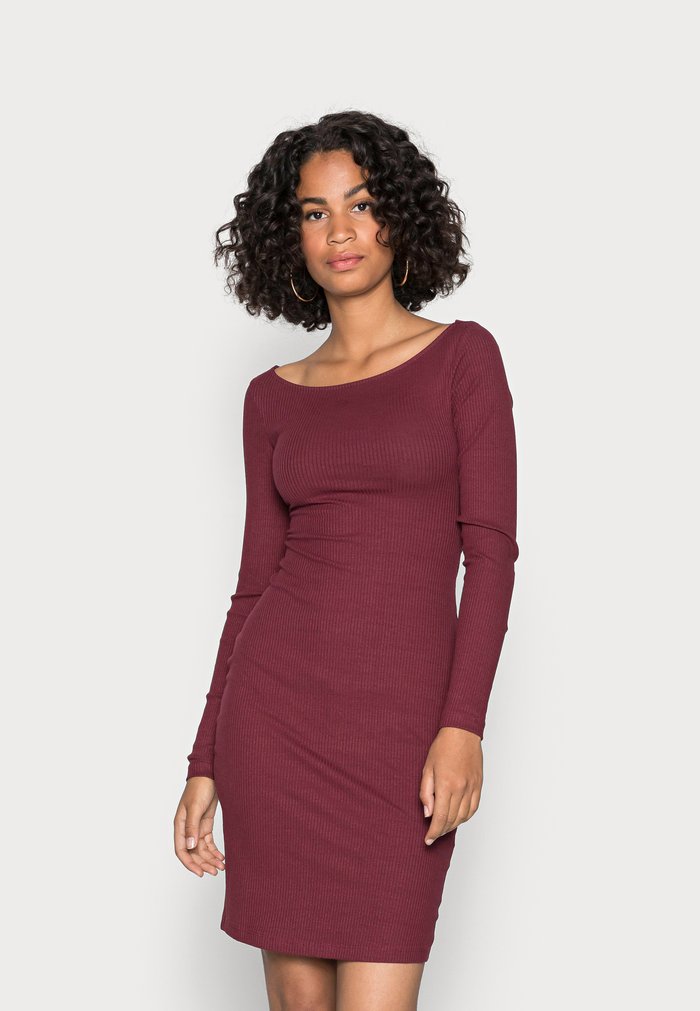 Women\'s Anna Field Dress Burgundy | NGDLYHA-50