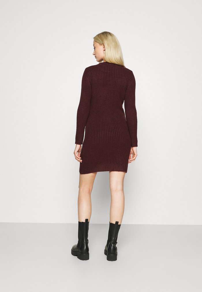 Women's Anna Field Dress Burgundy | SDJICPO-28