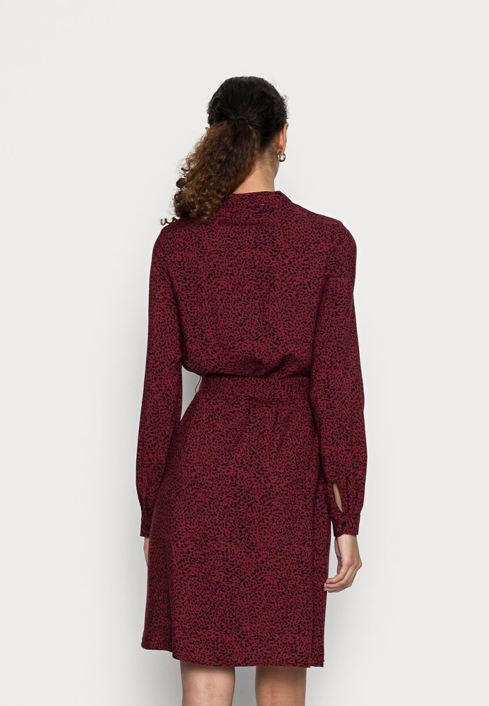 Women's Anna Field Dress Burgundy | ZTVMHFY-23