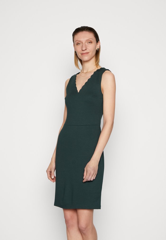 Women\'s Anna Field Dress Dark Green | UEWSVHT-71